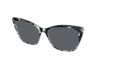 The Polarized Zebra Pearl Split Sun Top - Angle Top Thumbnail - Pair Eyewear