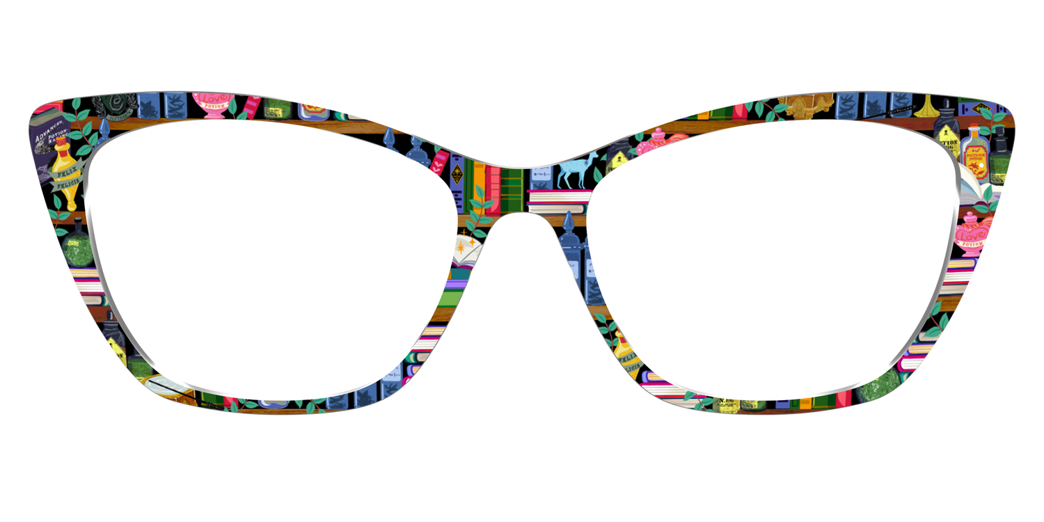 The Potions Bookcase - Front Top Image - Pair Eyewear