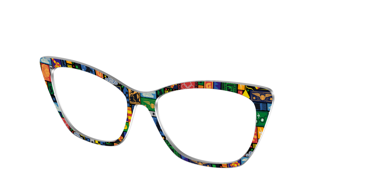 The Quidditch Patchwork - Angle Top Image - Pair Eyewear