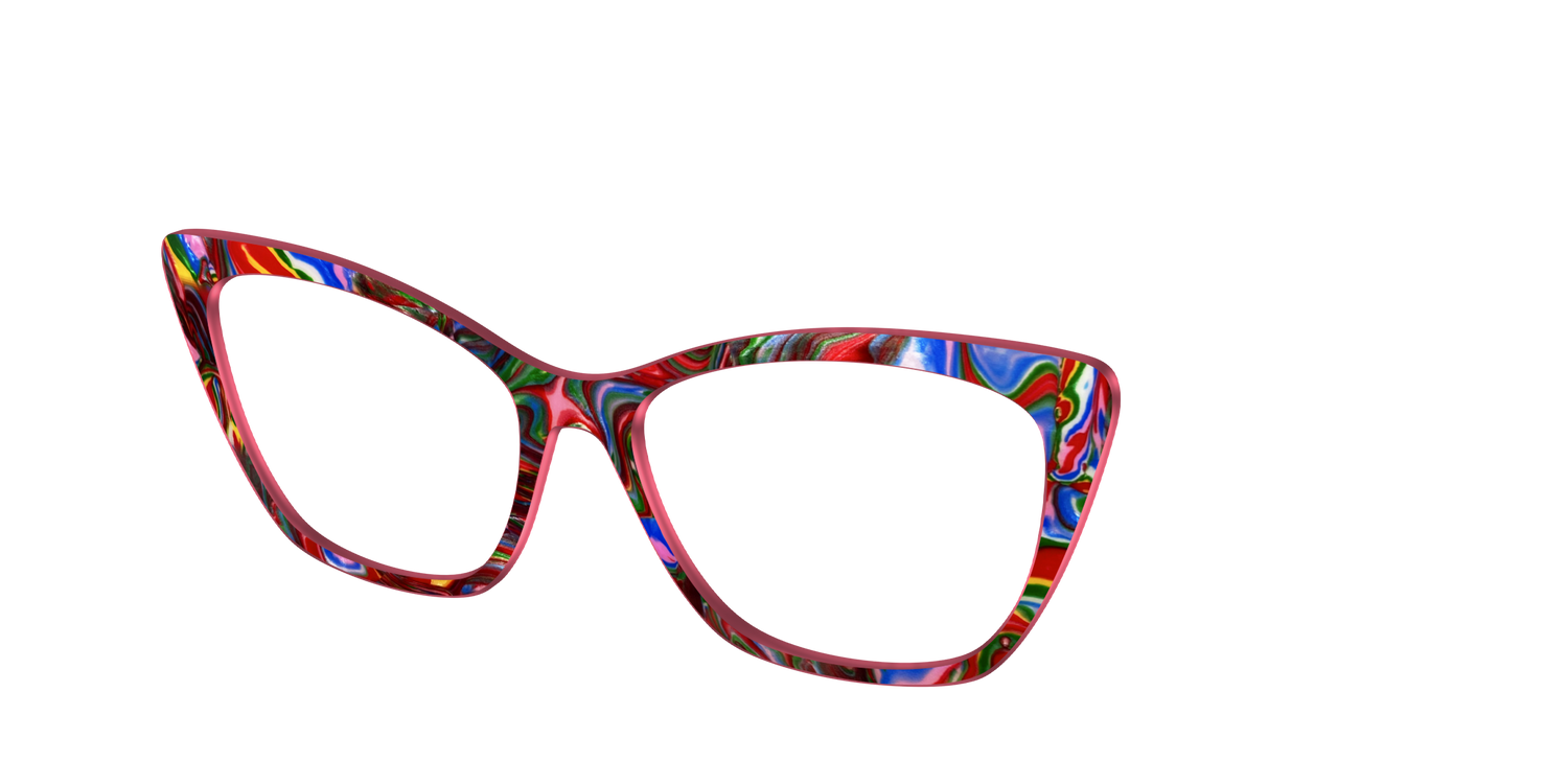 The Radiant Pearl Marble - Angle Top Image - Pair Eyewear