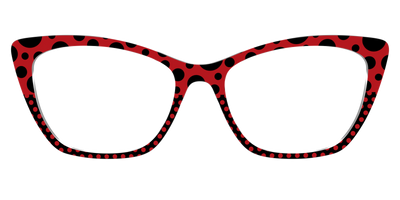 The Red Spotted Split - Front Top Thumbnail - Pair Eyewear