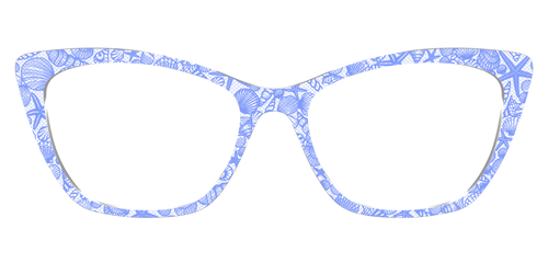 The Reef Blue Shell Lace - Pair Eyewear