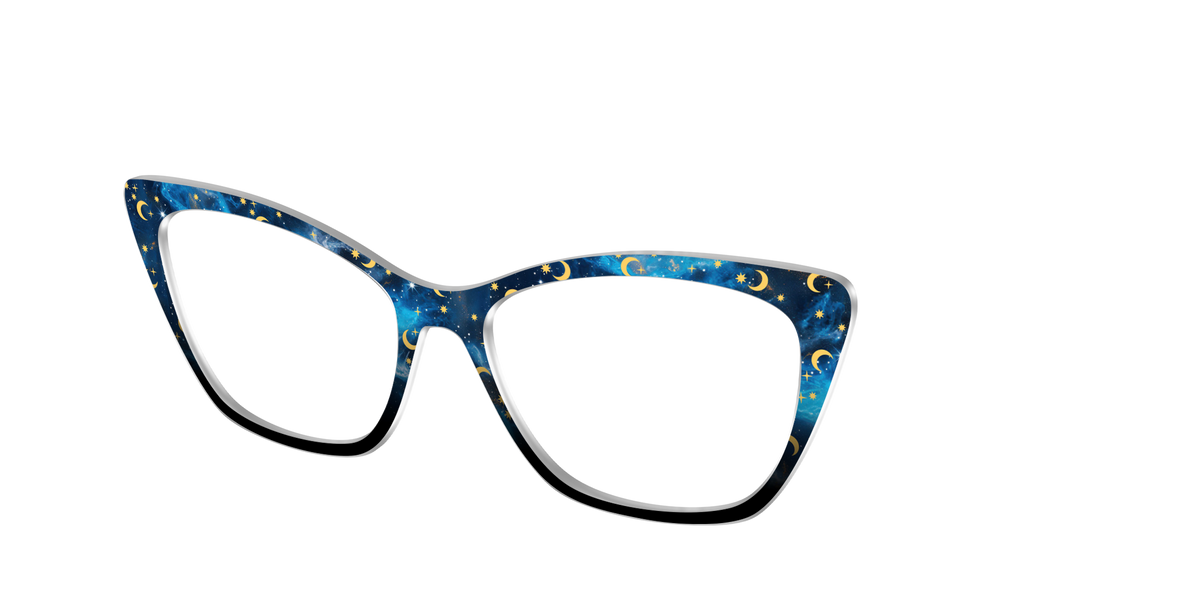 The Sapphire Galaxy - Angle Top Image - Pair Eyewear
