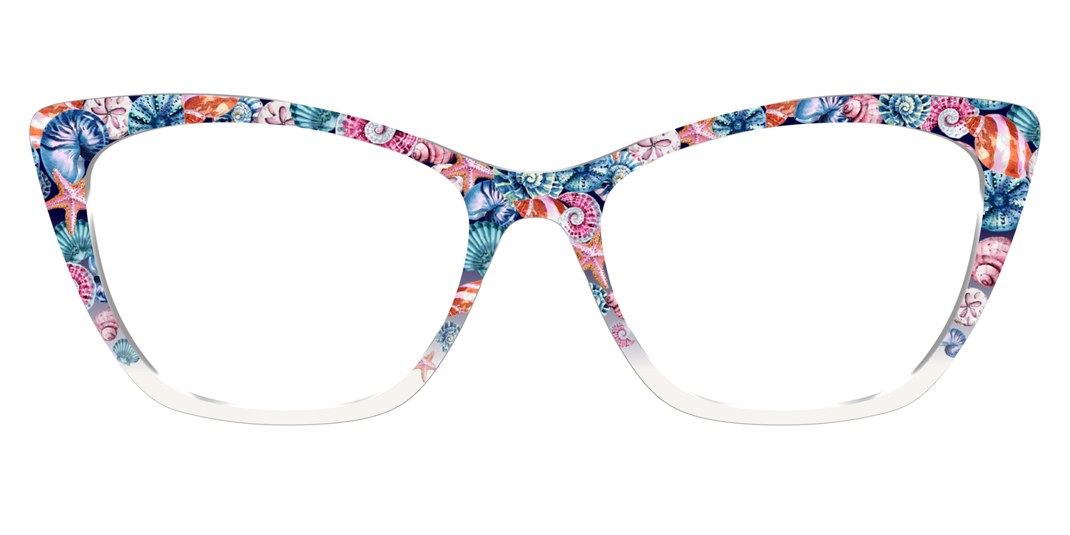 The Seashell Confetti - Front Top Image - Pair Eyewear