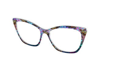 The Sea Turtle Stained Glass - Angle Top Thumbnail - Pair Eyewear