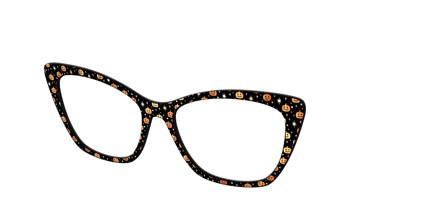 The Shimmer Jack-o'-Lanterns - Angle Top Image - Pair Eyewear