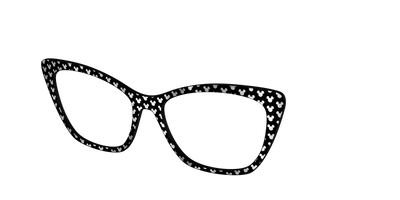 The Silver Foil Mickey - Angle Top Thumbnail - Pair Eyewear