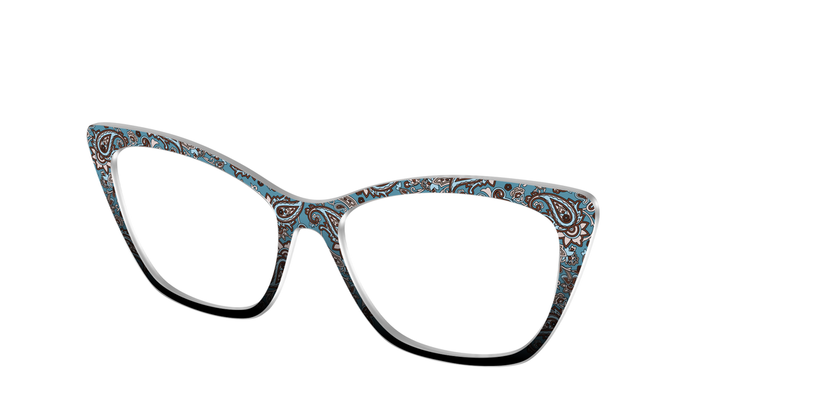 The Slate Paisley - Angle Top Image - Pair Eyewear