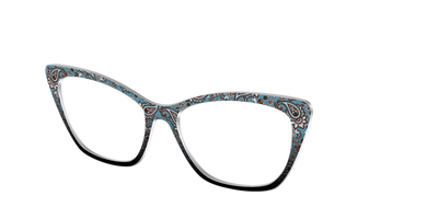 The Slate Paisley - Angle Top Thumbnail - Pair Eyewear