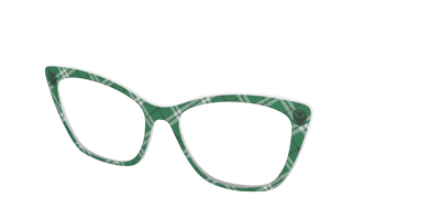 The Slytherin™ Plaid - Angle Top Thumbnail - Pair Eyewear