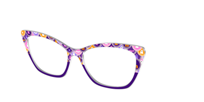 The Spooky Scallop Split - Angle Top Thumbnail - Pair Eyewear