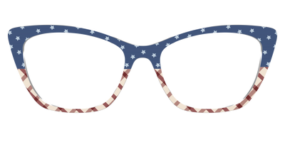The Starry Gingham Split - Front Top Thumbnail - Pair Eyewear