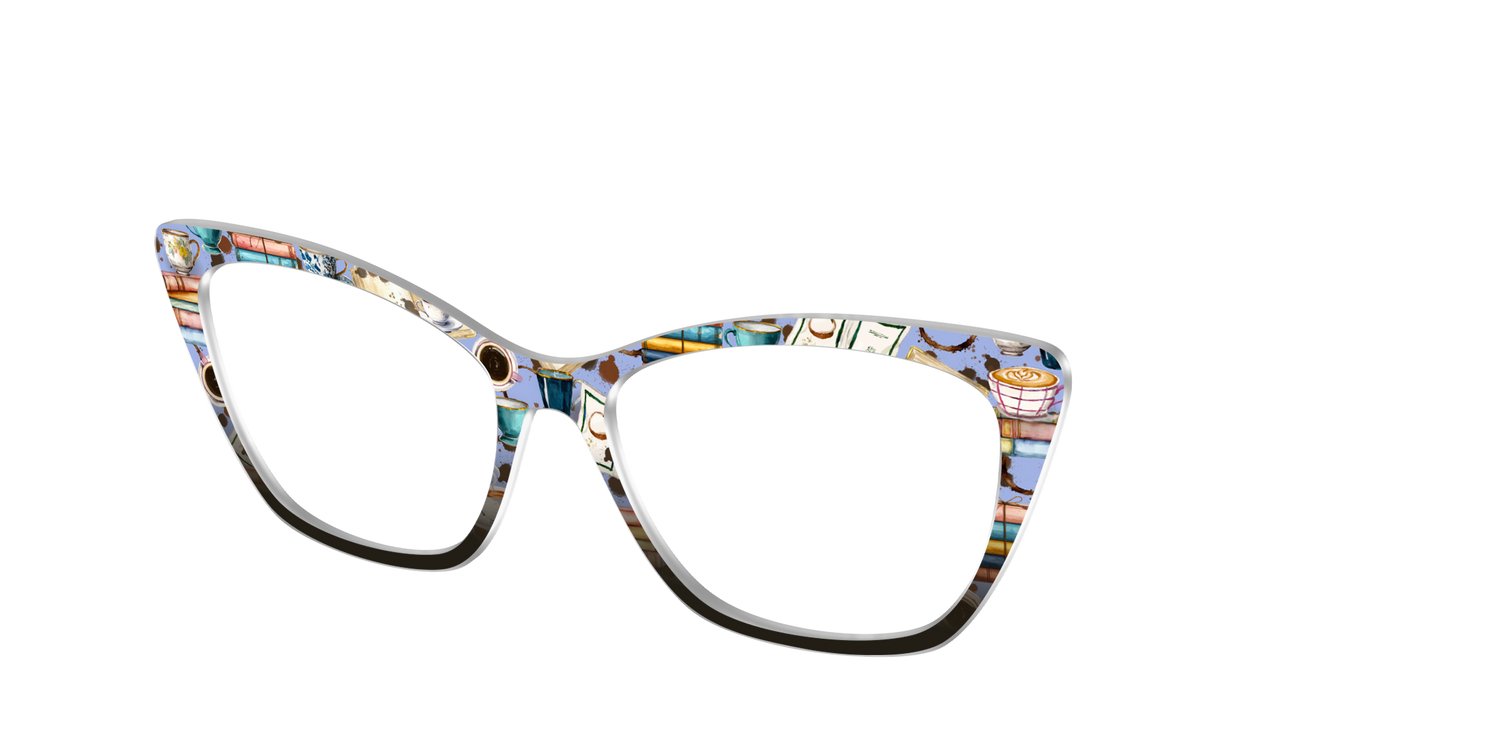 The Study Date - Angle Top Image - Pair Eyewear
