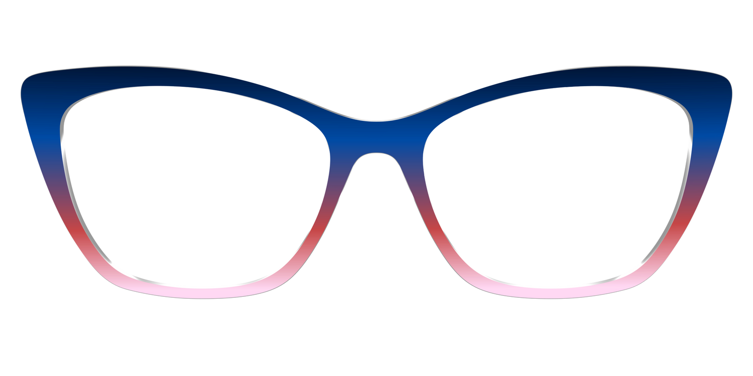 The Summer Sky Gradient - Front Top Image - Pair Eyewear