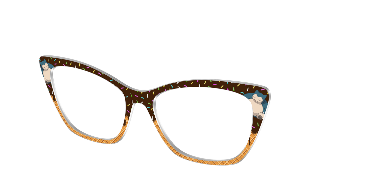 Sweet on Snorlax - Angle Top Image - Pair Eyewear