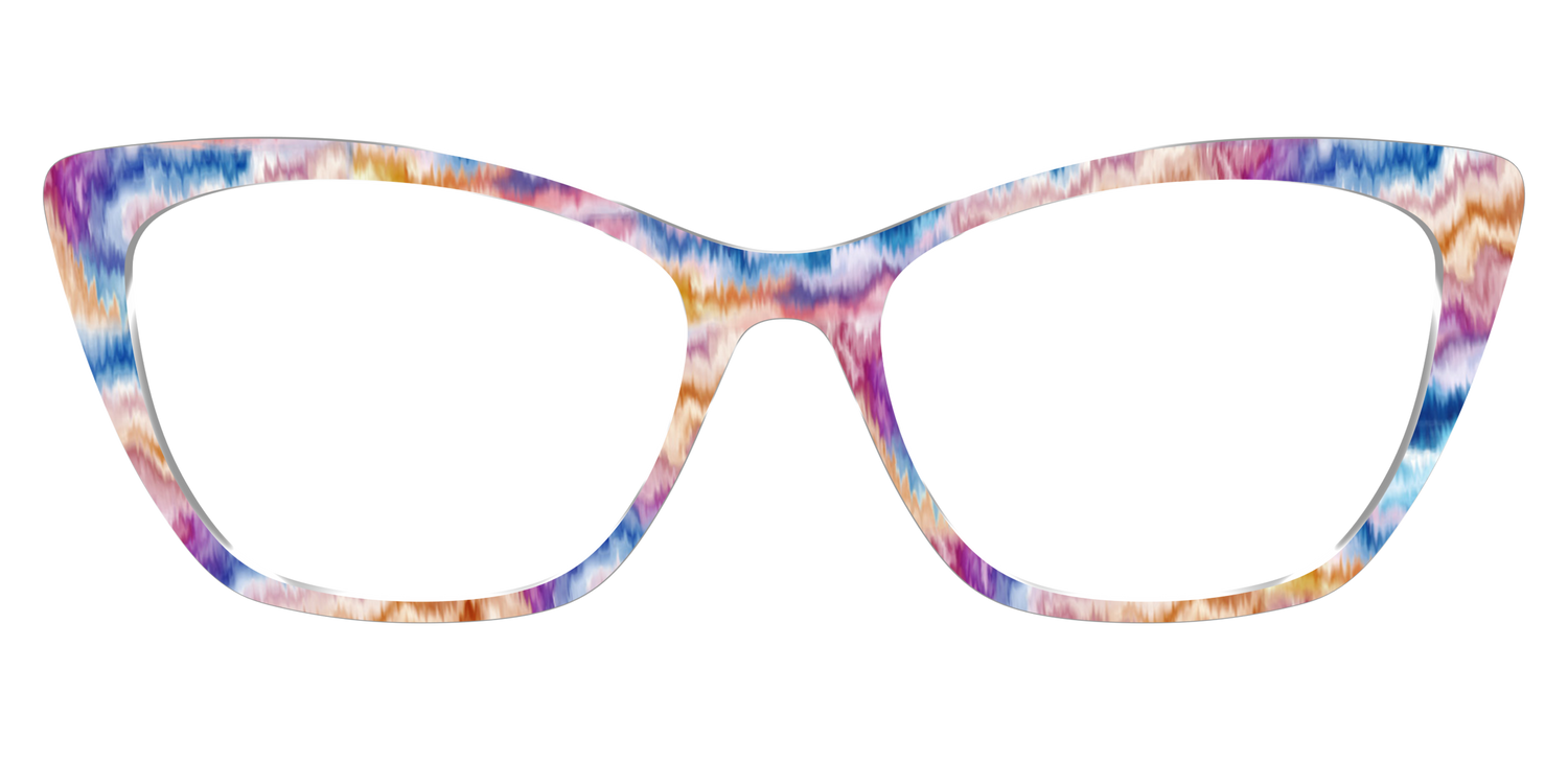 The Tide Pool Tie-Dye - Front Top Image - Pair Eyewear
