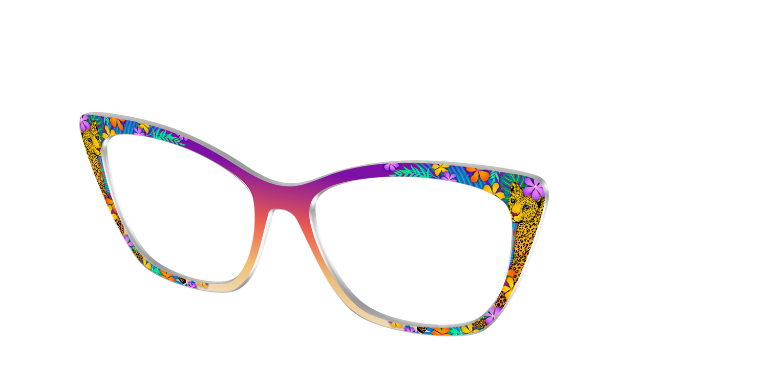 The Tropical Leopard - Angle Top Image - Pair Eyewear