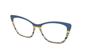 The Vincent Stripes - Angle Top Thumbnail - Pair Eyewear