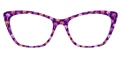 The Violet Palm Trees - Front Top Thumbnail - Pair Eyewear