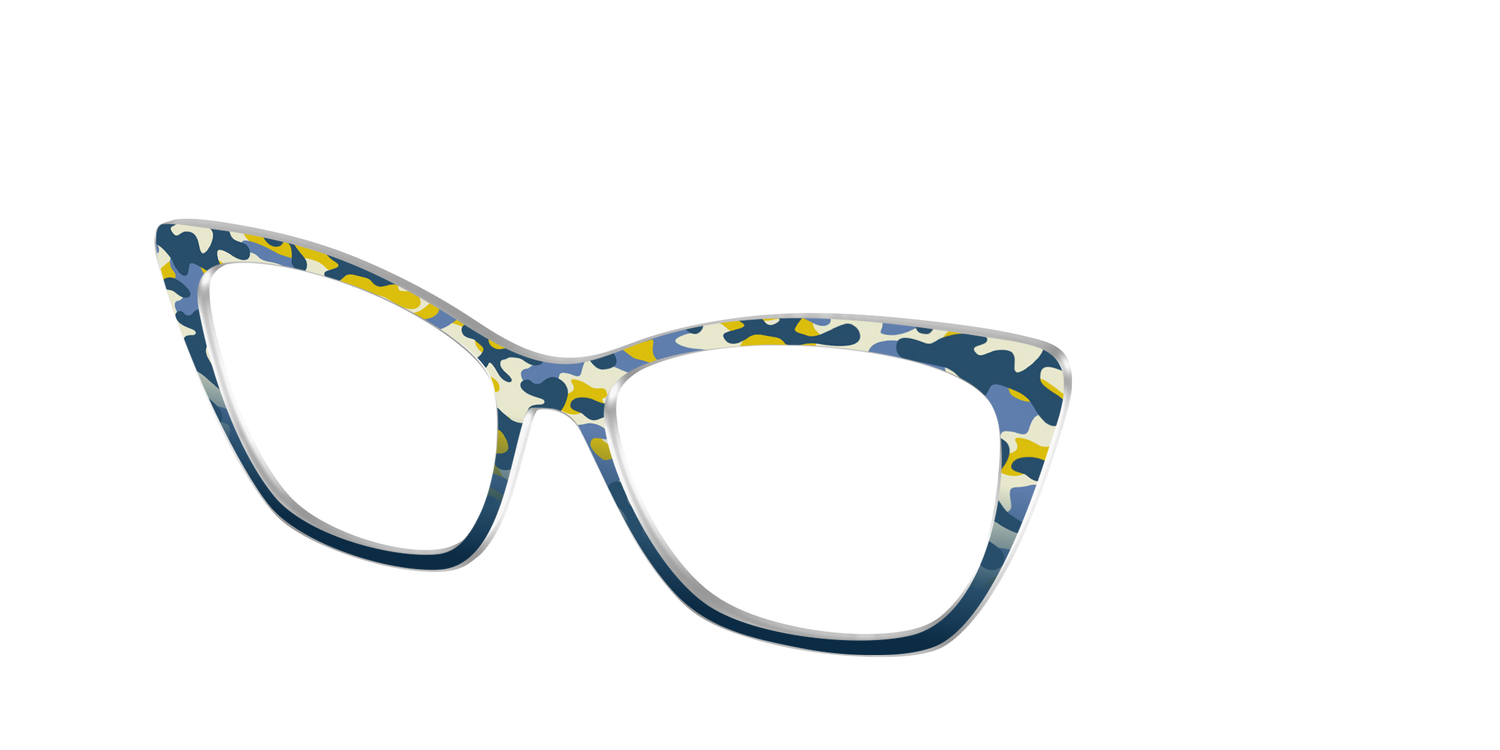 The Waterfront Breeze Camo - Angle Top Image - Pair Eyewear