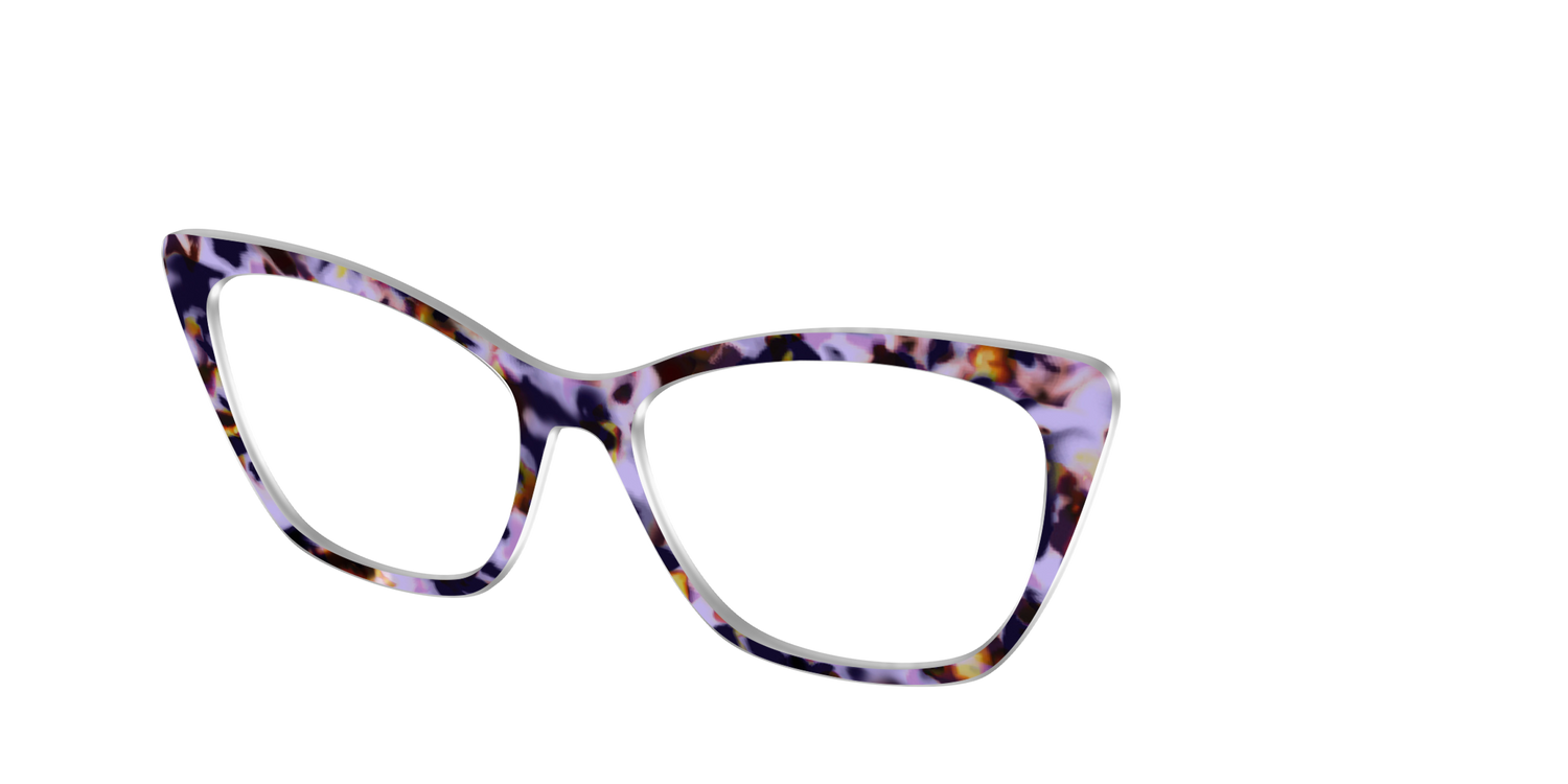 The Wildberry Tortoise - Angle Top Image - Pair Eyewear