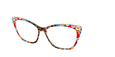 The Wildflower Tortoise - Angle Top Thumbnail - Pair Eyewear