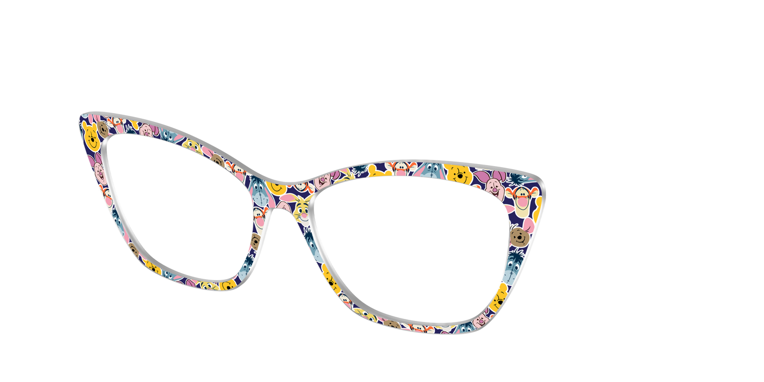 Winnie the Pooh & Friends Stickers - Angle Top Image - Pair Eyewear