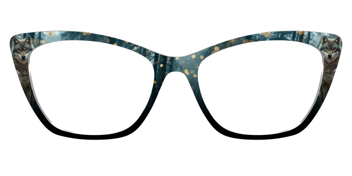 The Wolf Woods Bokeh - Front Top Image - Pair Eyewear