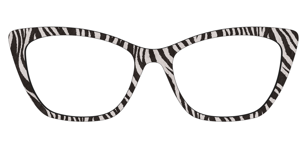 The Zebra Stripes - Front Top Image - Pair Eyewear