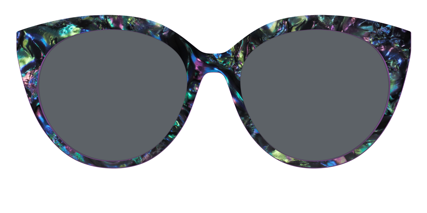 The Polarized Abalone Sun Top - Front Top Image - Pair Eyewear