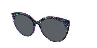 The Polarized Abalone Sun Top - Angle Top Thumbnail - Pair Eyewear
