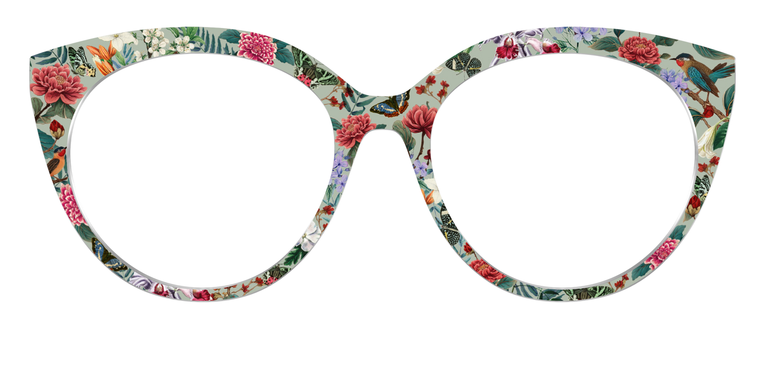The Antique Floral - Front Top Image - Pair Eyewear