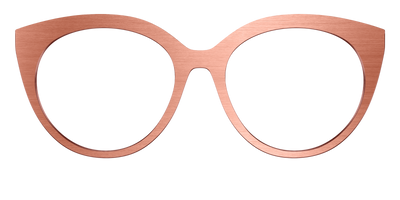 The Brushed Champagne - Front Top Thumbnail - Pair Eyewear