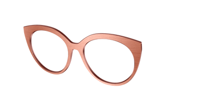 The Brushed Champagne - Angle Top Thumbnail - Pair Eyewear