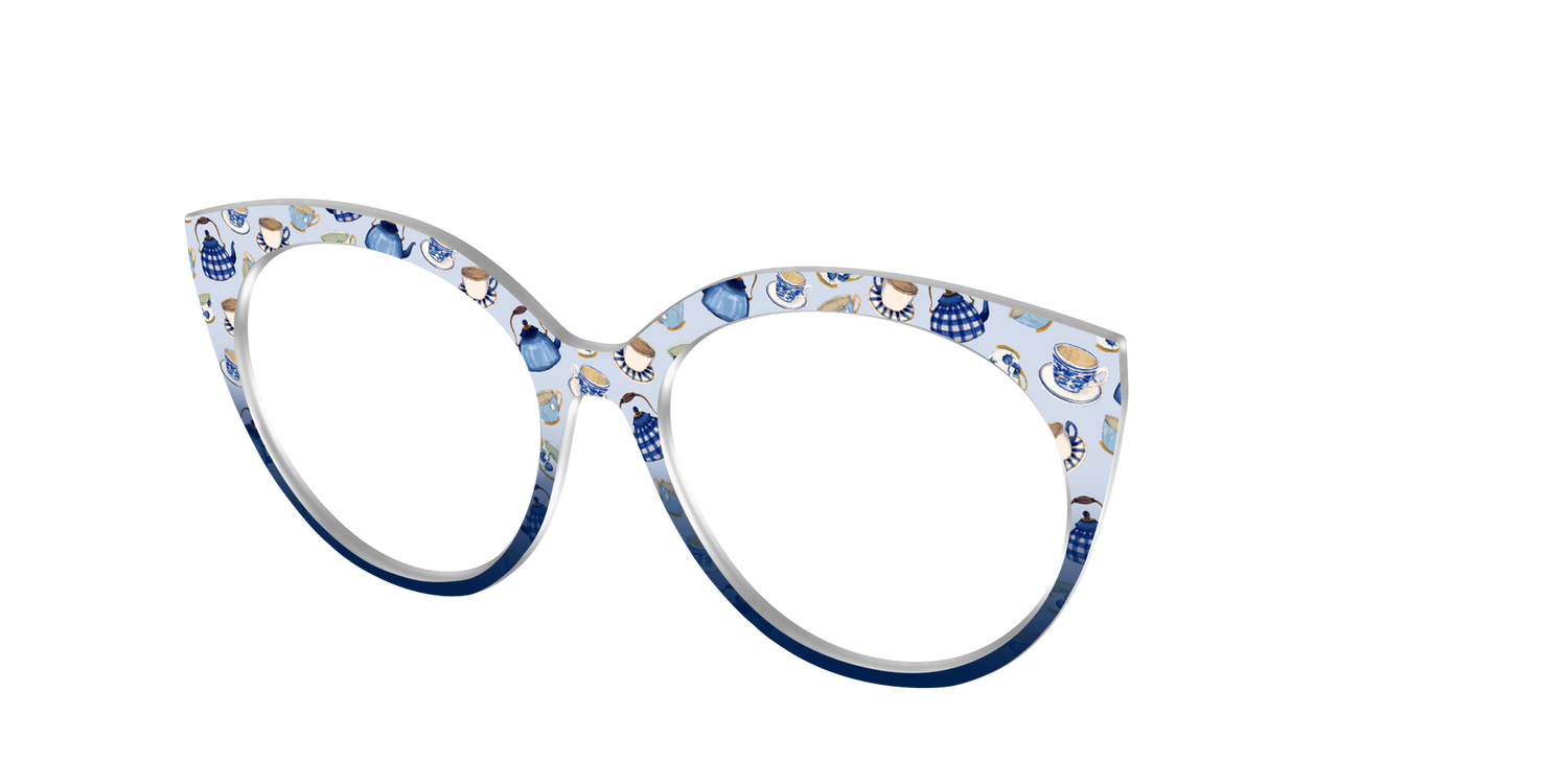 The Cozy Teacups - Angle Top Image - Pair Eyewear