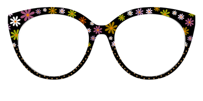 The Daisy Dot Split - Front Top Thumbnail - Pair Eyewear