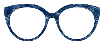 The Deep Slate Pearl Marble - Front Top Thumbnail - Pair Eyewear