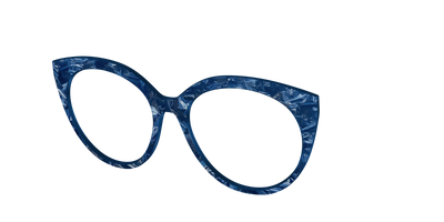 The Deep Slate Pearl Marble - Angle Top Thumbnail - Pair Eyewear