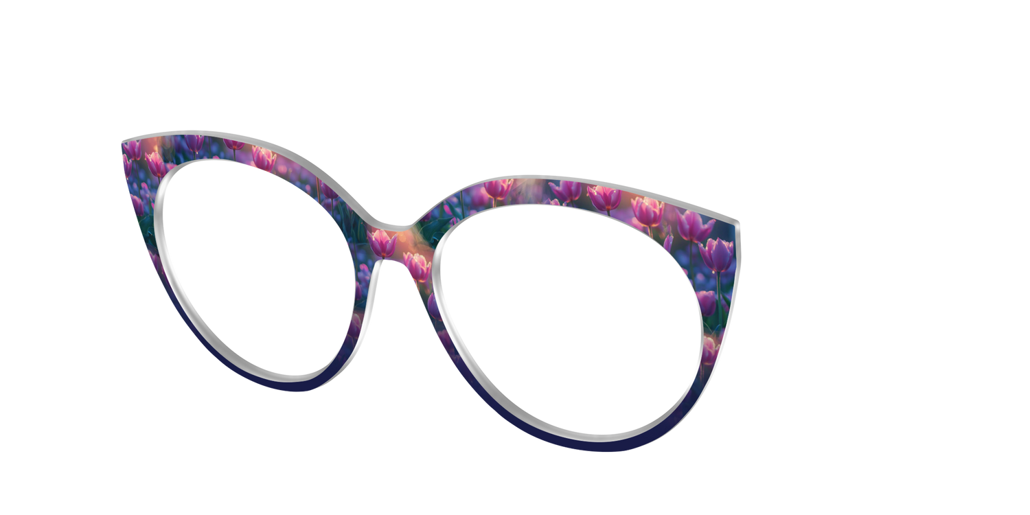 The Ethereal Blooms - Angle Top Image - Pair Eyewear
