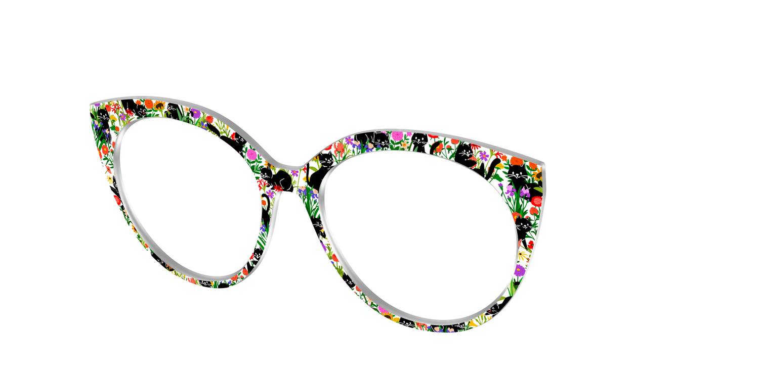 The Feline Flowers - Angle Top Image - Pair Eyewear