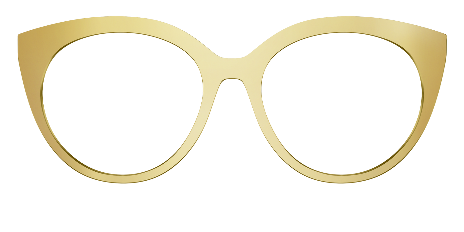 The Gold Mirror - Front Top Image - Pair Eyewear