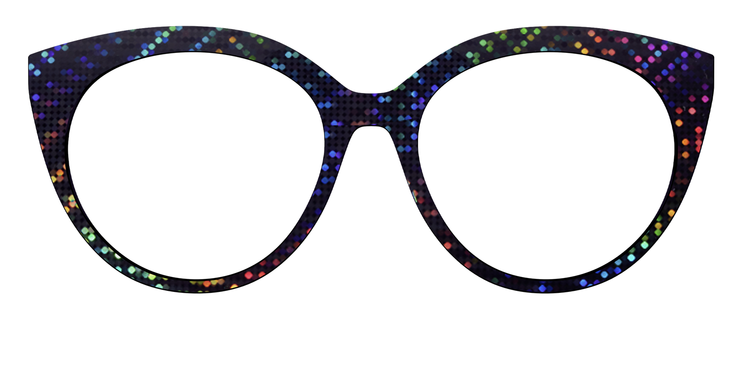 The Holographic Dots - Front Top Image - Pair Eyewear