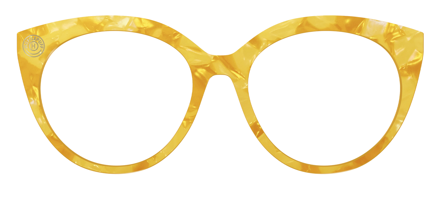 The Hufflepuff™ Pearl Tortoise - Front Top Image - Pair Eyewear