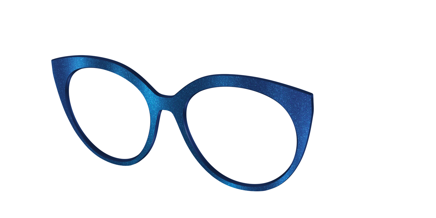 The Indigo Shimmer - Angle Top Image - Pair Eyewear