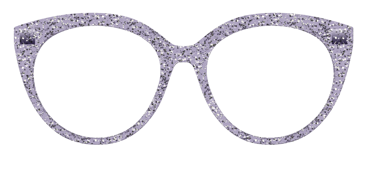 The Lavender Sparkle - Front Top Image - Pair Eyewear