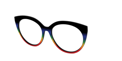 The Love Wins Gradient - Angle Top Thumbnail - Pair Eyewear