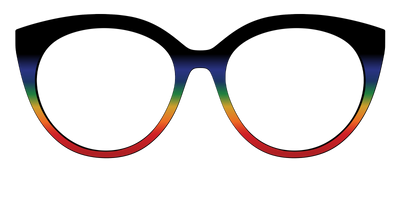 The Love Wins Gradient - Front Top Thumbnail - Pair Eyewear