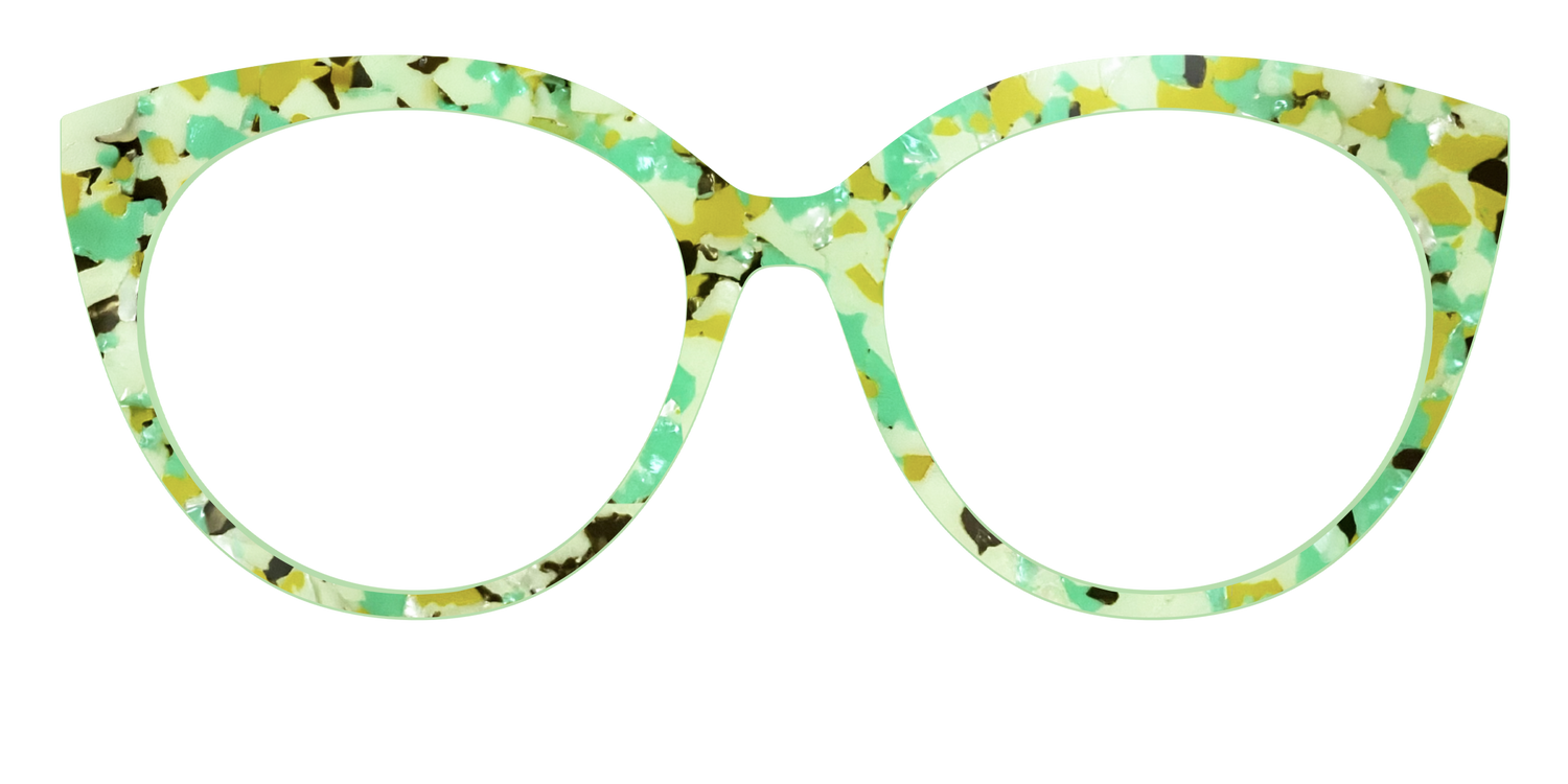 The Matcha Pearl Tortoise - Front Top Image - Pair Eyewear