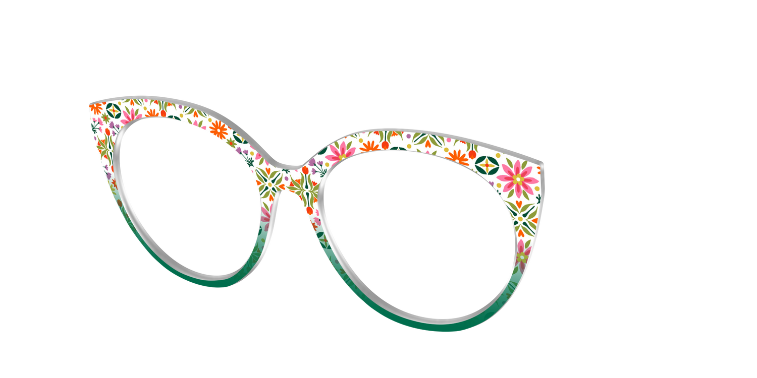 The Meadow Medallion - Angle Top Image - Pair Eyewear
