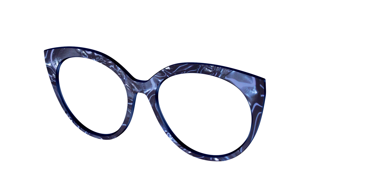 The Midnight Marble - Angle Top Image - Pair Eyewear